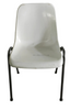 Heavy-Duty Stackable Plastic Chair