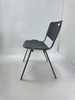 Wholesale PP Plastic Multi-purpose Hall Chair for Educational Institutions and Meeting Rooms, Powder Coated Iron Frame