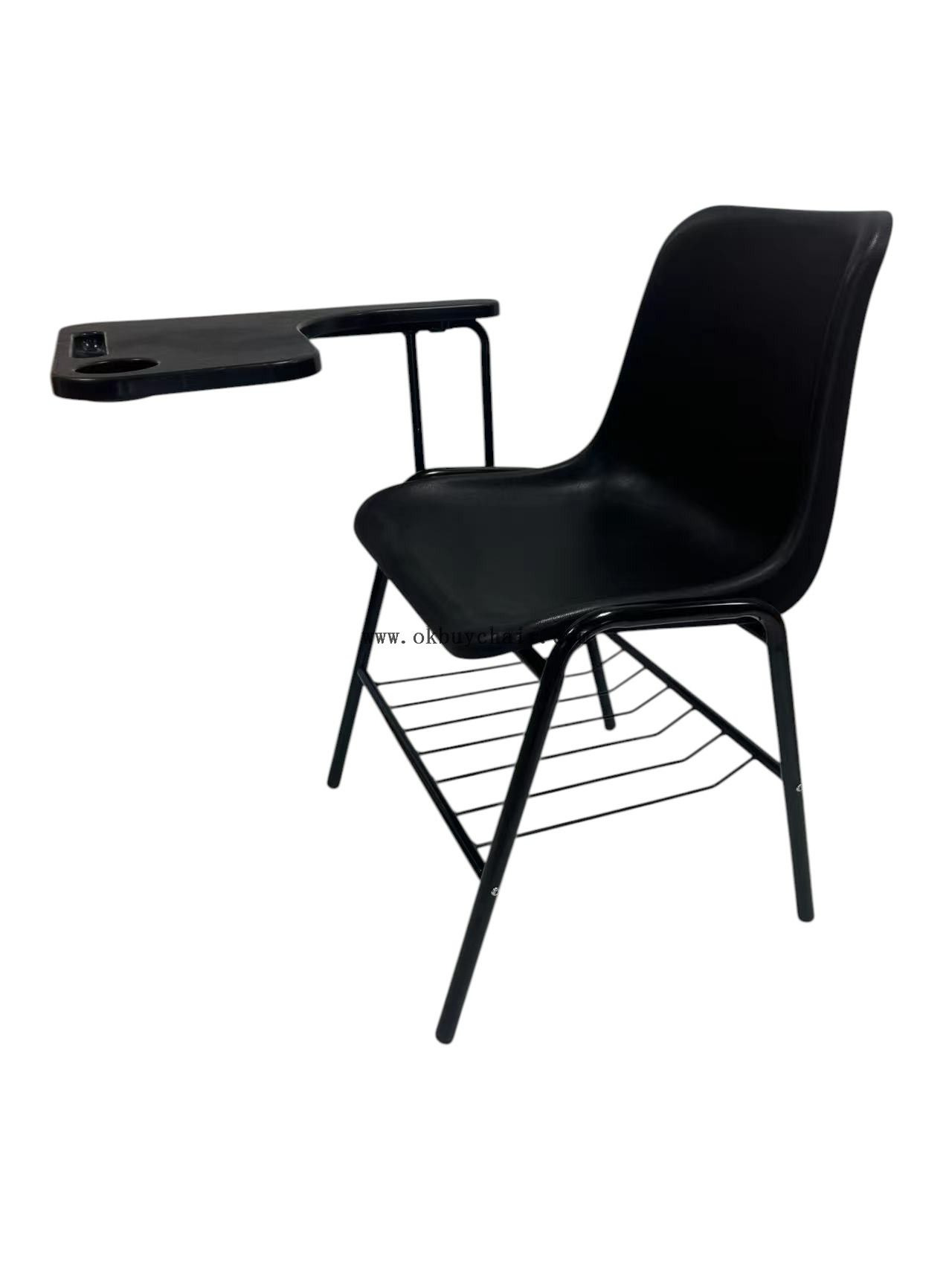 OK-505chair insert writing pad screwed bookrack