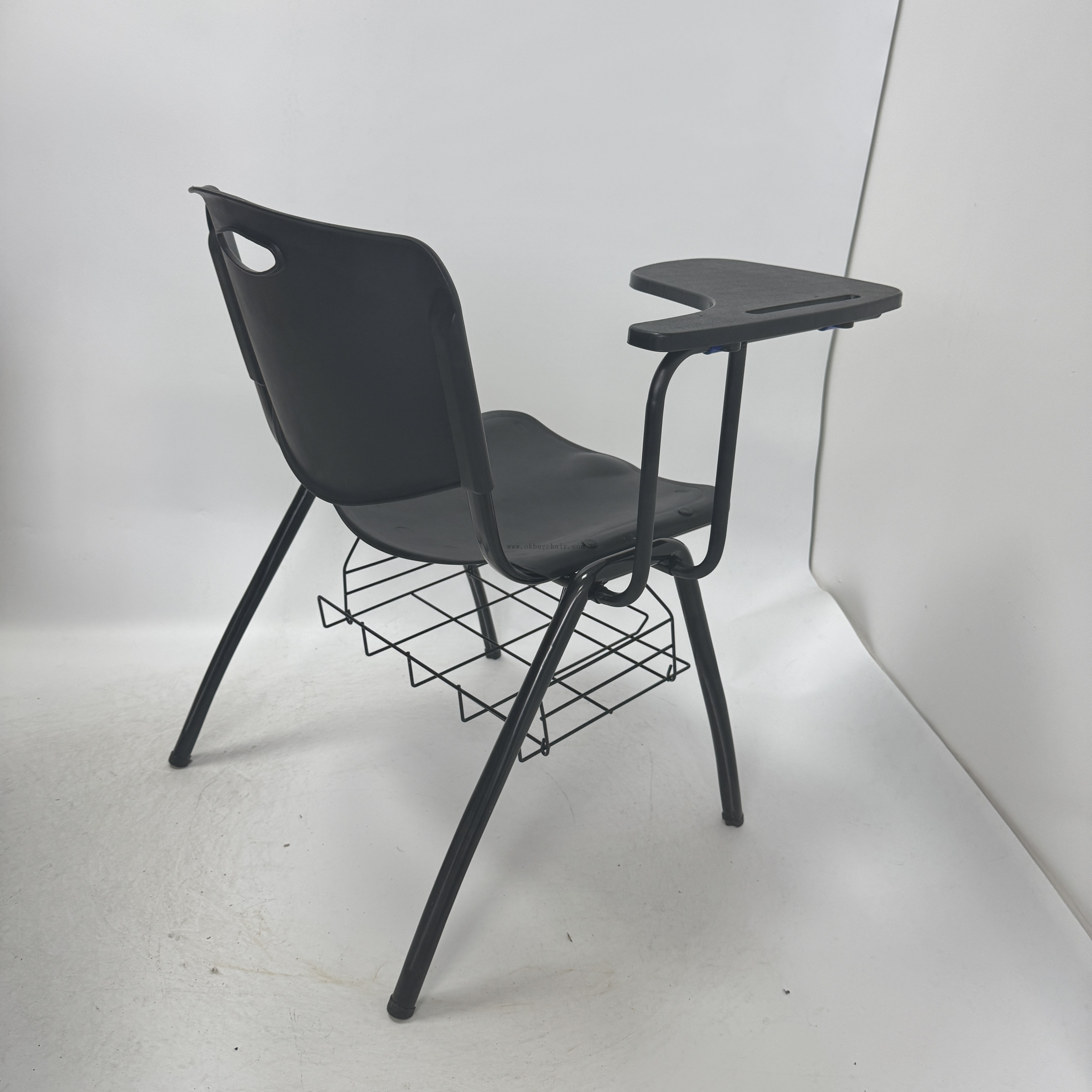 OK-508MXG Integrated Student Seating with Writing Tablet and Storage Basket for Lecture Halls and Training Centers