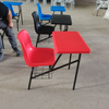 OK-505LTG Classroom Chair Desk Combo with Hanging Bookrack for Schools