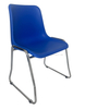 Stackable Plastic Chair with Sled Base