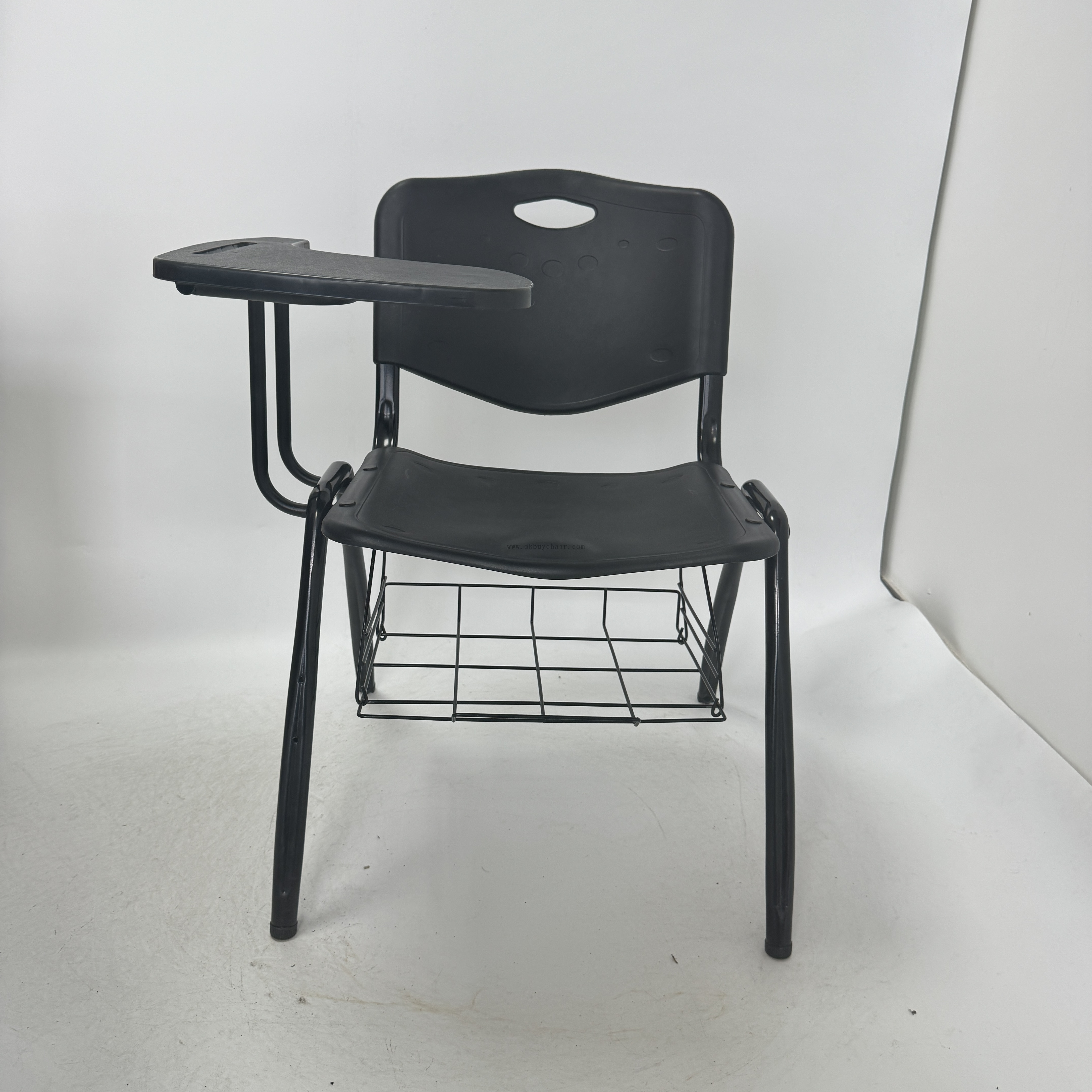 OK-508MXG Integrated Student Seating with Writing Tablet and Storage Basket for Lecture Halls and Training Centers