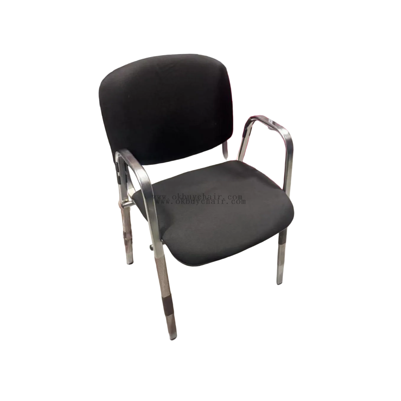 OK-510AC  NC01AC chrome leg upholstery conference chair with arm