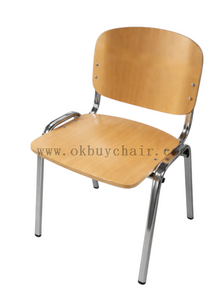 OK-510PCMB01C chrome leg plywood conference chair