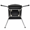 OK-2068 Plywood Classroom Training Chair with Chrome Steel Frame