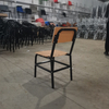 2064 Space-Saving KD Wooden Board Training Chair with 600lbs Capacity for Educational Institutions and Seminar Rooms