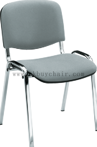 chrome leg black fabric conference chair