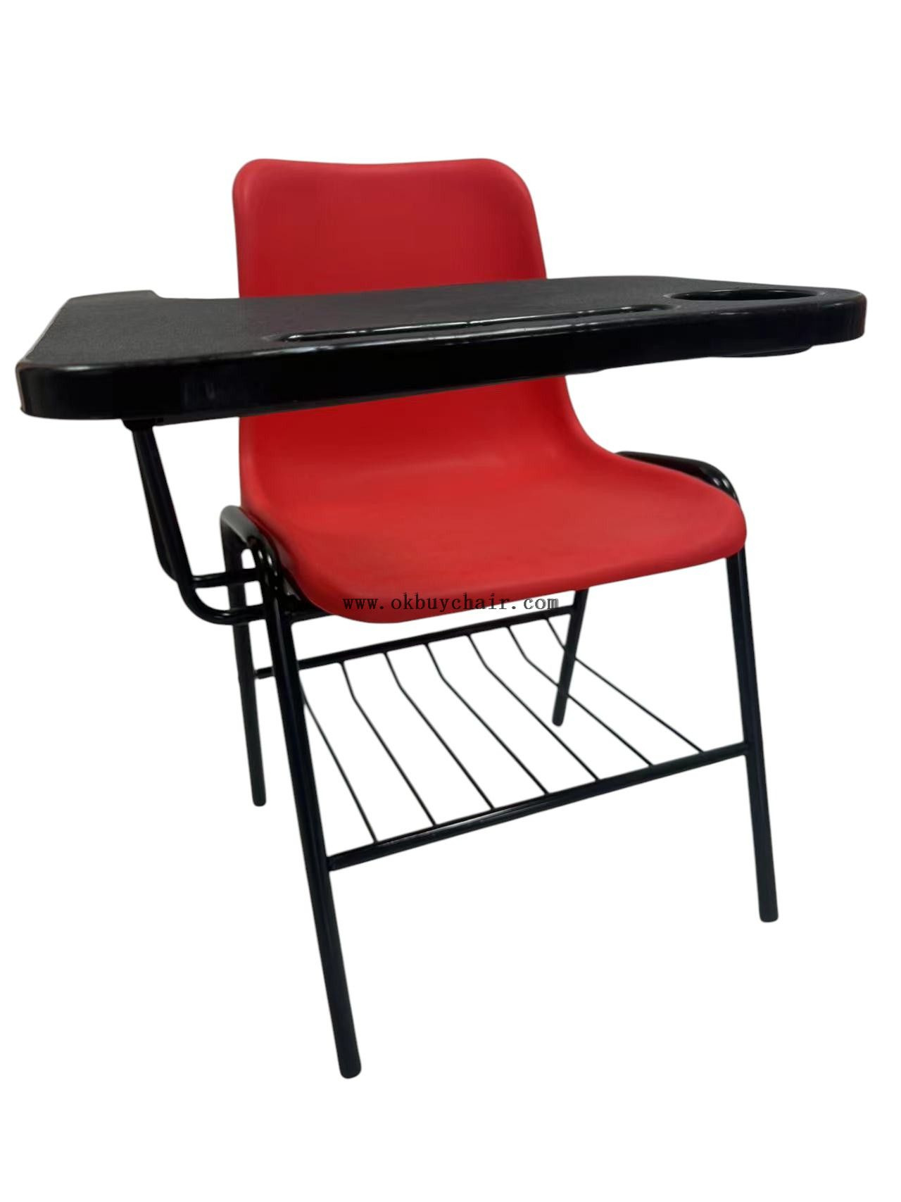 OK-505chair insert writing pad screwed bookrack