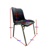 OK505GC Stackable Interlocking Plastic Conference Chair with Integrated Hooks