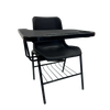 Training Chair with Large Plastic Writing Tablet and Screw-Fixed Book Basket