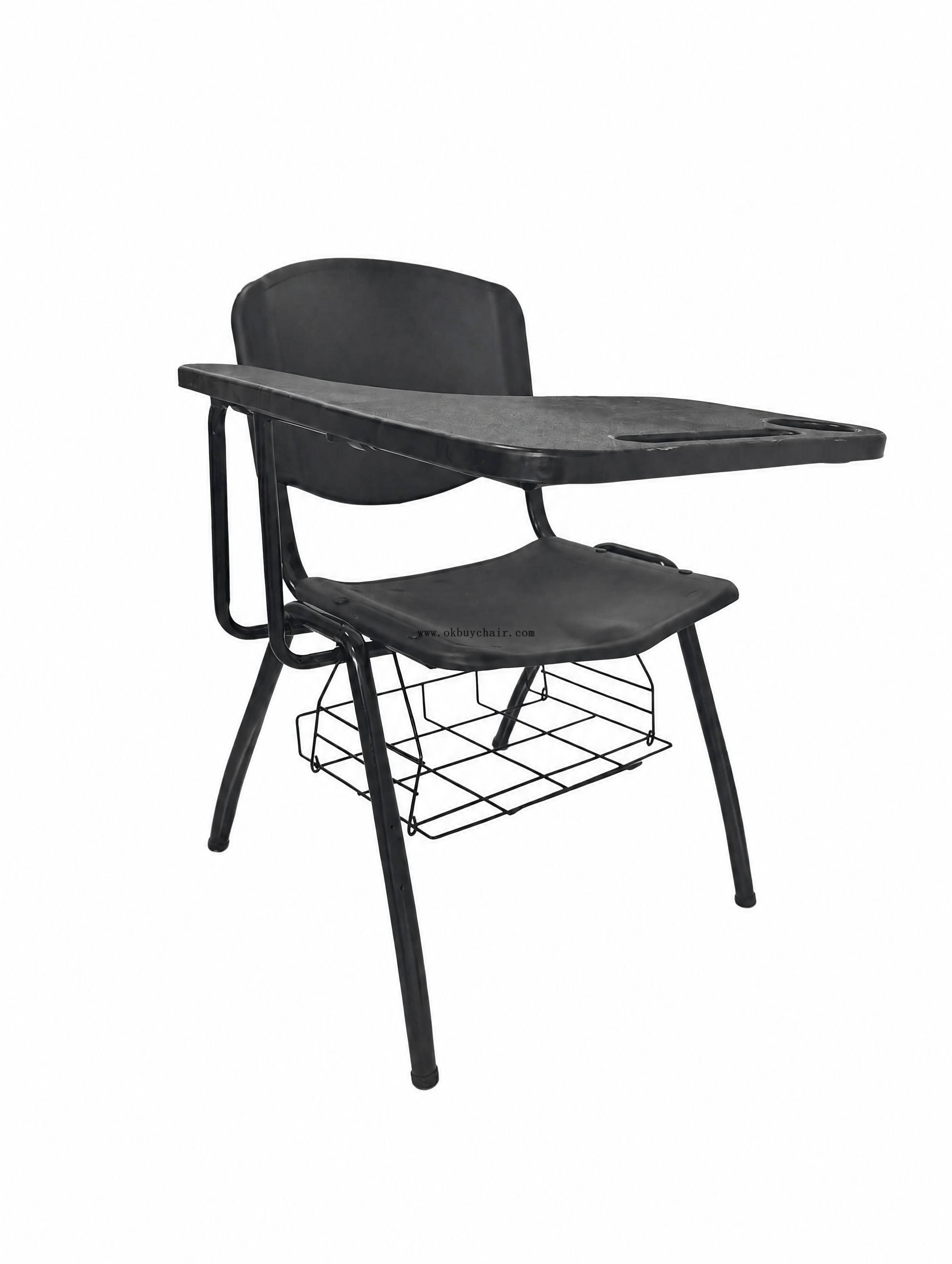 OK-510MDG Conference Chair with big tablet and bookrack