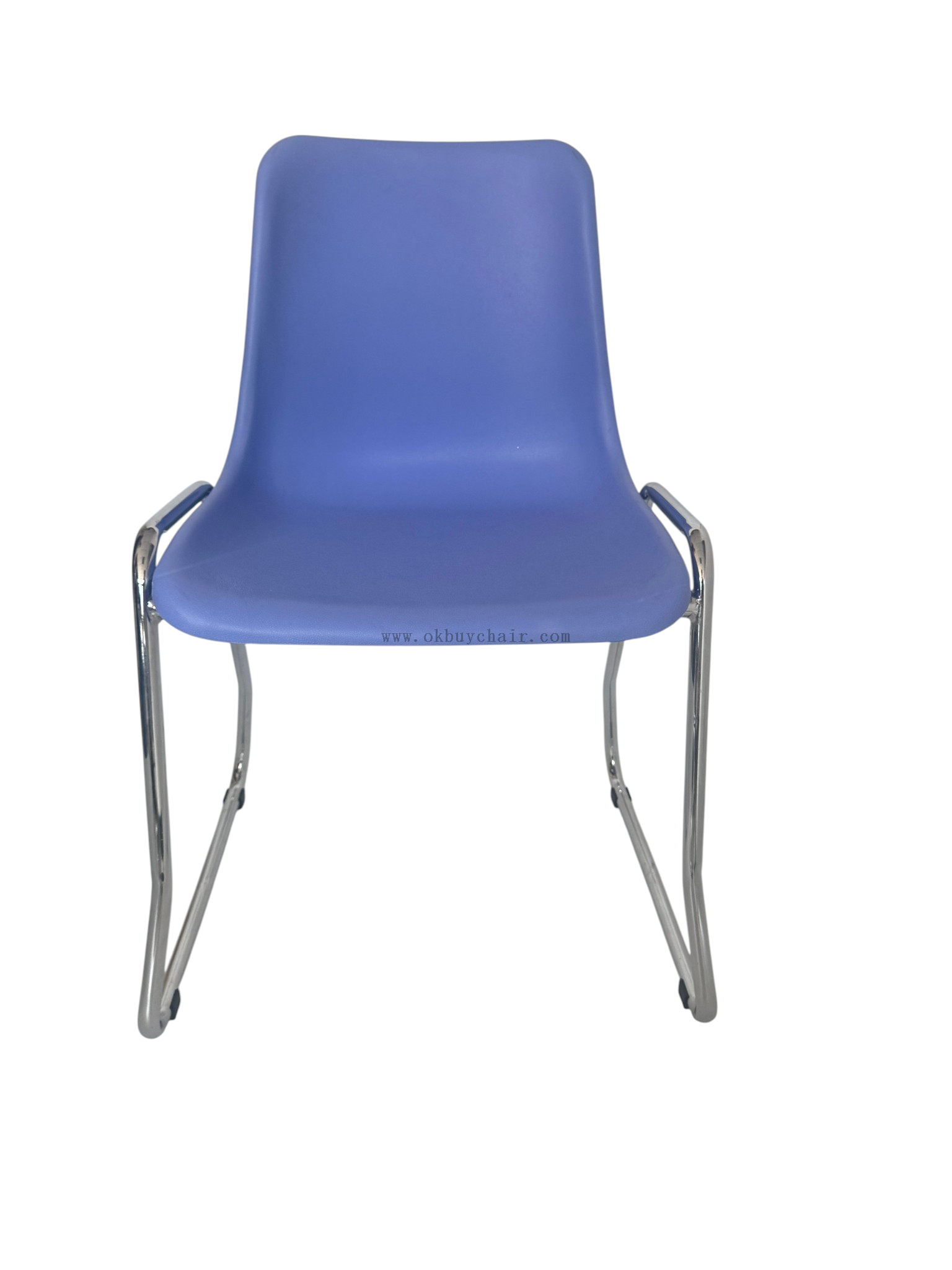 Stackable Plastic Chair with Sled Base