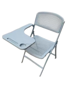 OK-345N Mesh Back Folding Training Chair with Writing Tablet for Classroom Lecture Room and Conference
