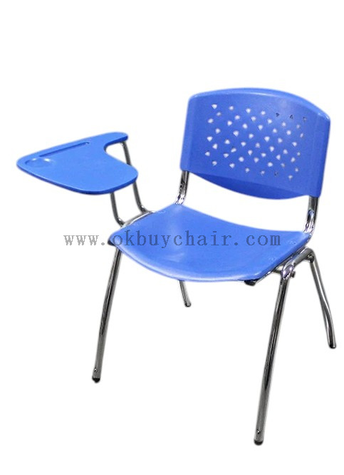 OK-509MX Stackable PP Training Chair with Small Writing Tablet
