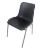 OK505GC Stackable Plastic Linking Chair with Chrome Steel Frame for Conference Training Event Row Seating