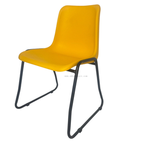 OK-505SB Stackable Sled Base Conference Chair with PP Plastic Seat for Training Room Classroom and Event Seating