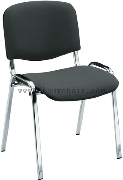chrome leg black fabric conference chair