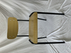 Stackable Plywood Classroom Chair with Heavy Duty Metal Frame for School and Training Room Seating