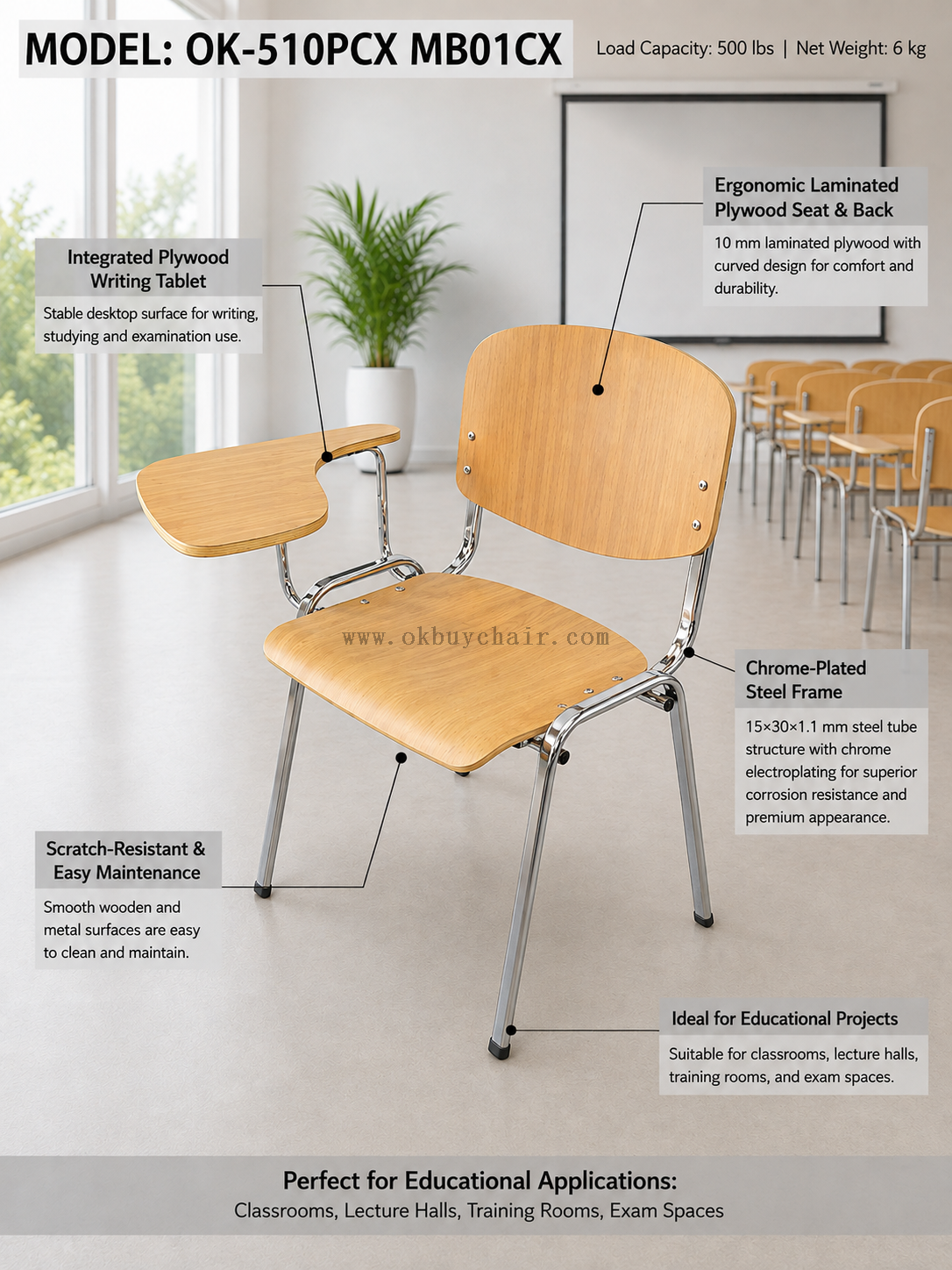 chrome plywood training chair.png