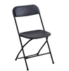 Perforated PP Folding Chair with Steel Frame for Training Conference School and Event Seating
