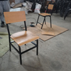 2064 Space-Saving KD Wooden Board Training Chair with 600lbs Capacity for Educational Institutions and Seminar Rooms