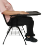 OK-509MDG PP Training Chair with Large Writing Tablet and Book Rack