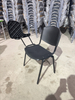 OK-510X Powder Coated Leg Plastic Conference Chair with Writing Tablet for Conference Halls