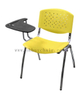 OK-509MX Stackable PP Training Chair with Small Writing Tablet
