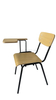 OK-2061T Stackable Plywood Training Chair with Writing Tablet