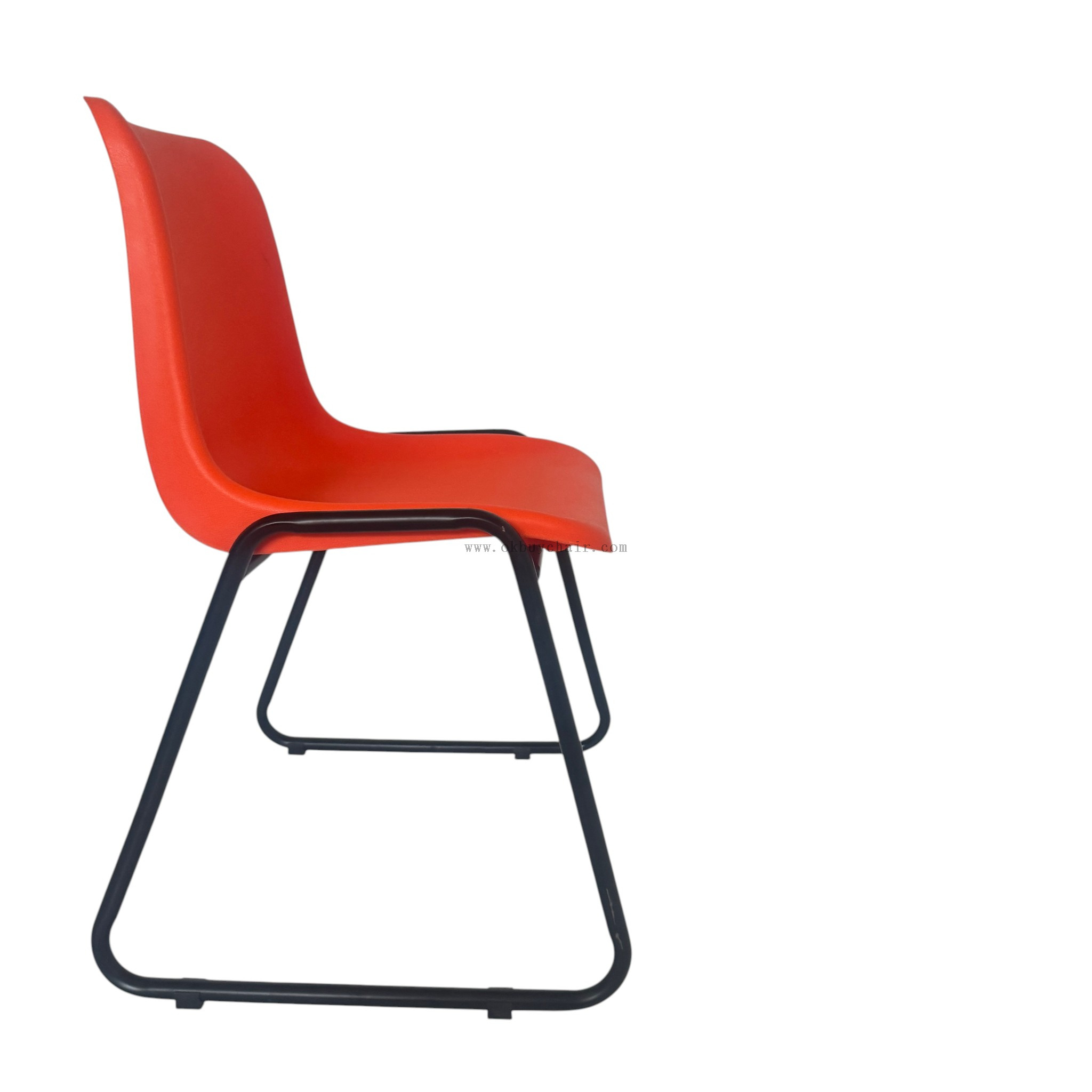 OK-505SB Stackable Sled Base Conference Chair with PP Plastic Seat for Training Room Classroom and Event Seating