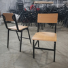 2064 Space-Saving KD Wooden Board Training Chair with 600lbs Capacity for Educational Institutions and Seminar Rooms