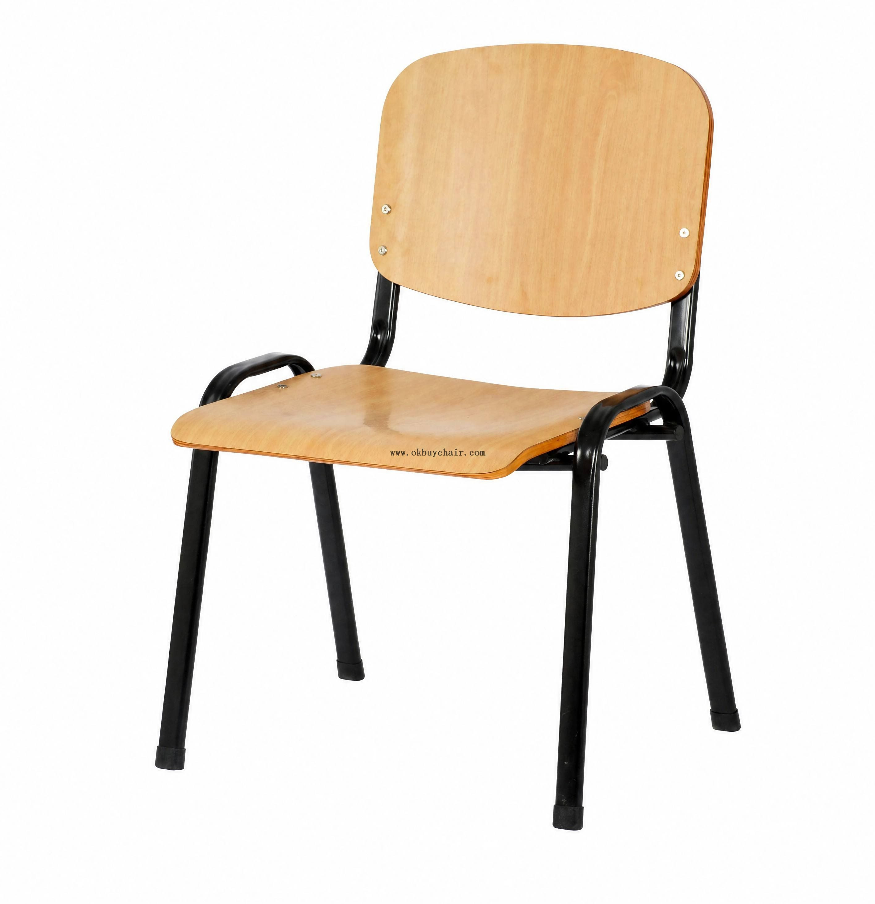 OK-510P MB01 black leg plywood conference chair
