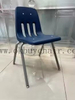 Stackable School Student Plastic Chair with Steel Tube Legs Classroom Educational Furniture Chair 