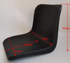 Colorful Commercial Seating Molded Plastic Chair Shell Seat for School, Training And Event Use