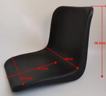 Colorful Commercial Seating Molded Plastic Chair Shell Seat for School, Training And Event Use