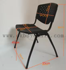 OK-509M Plastic Training Chair Ventilated Back Classroom Conference Chair