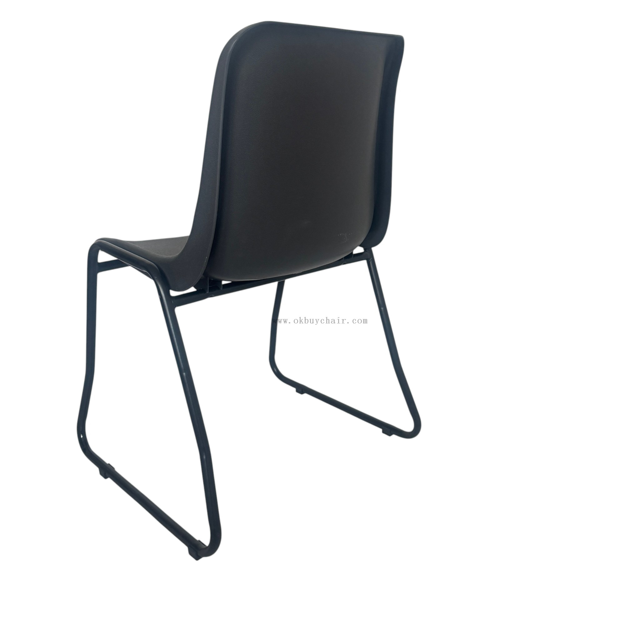OK-505SB Stackable Sled Base Conference Chair with PP Plastic Seat for Training Room Classroom and Event Seating