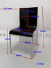 OK-2068 Stackable Plywood Shell Conference Training Chair with Metal Frame