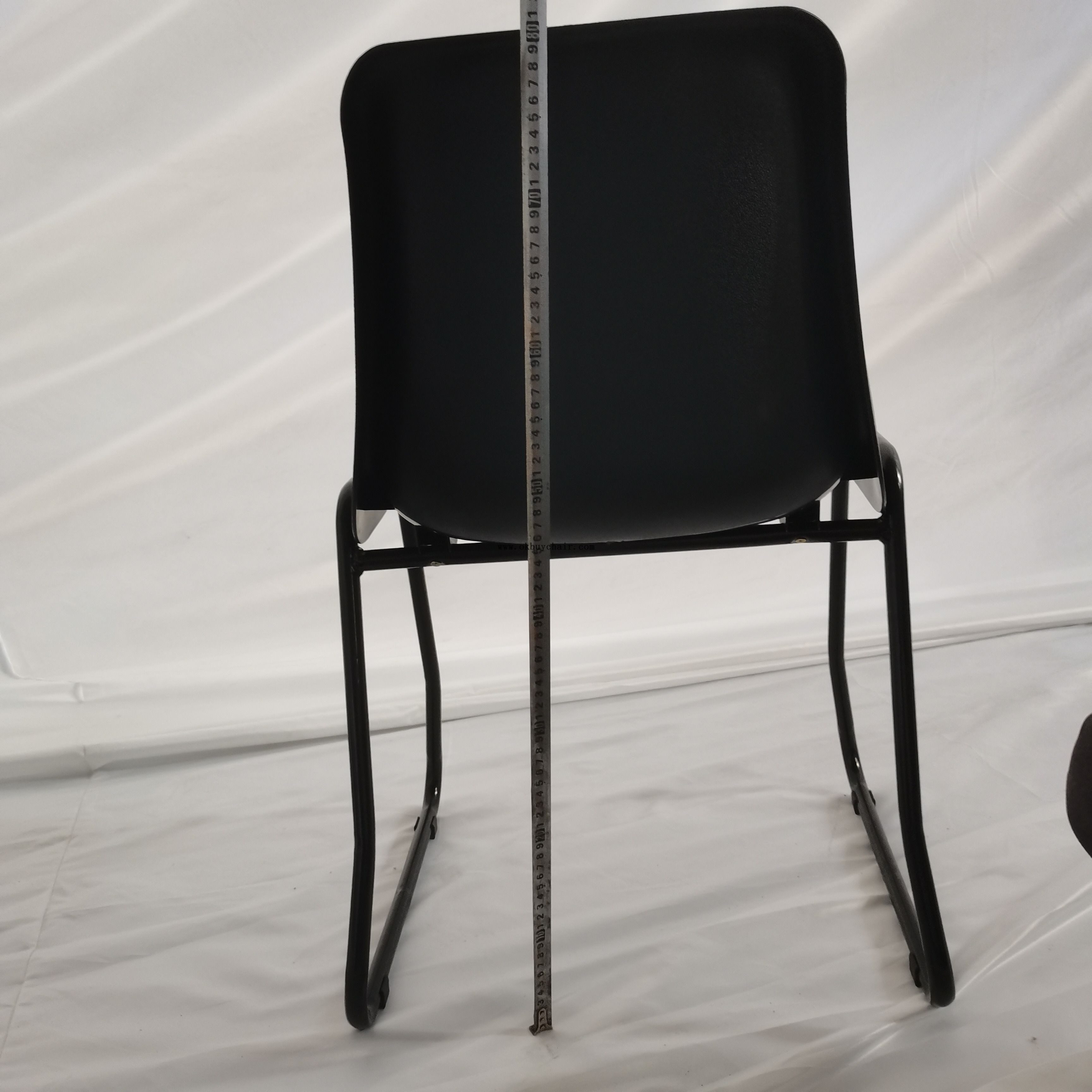 OK-505 black sled base chair