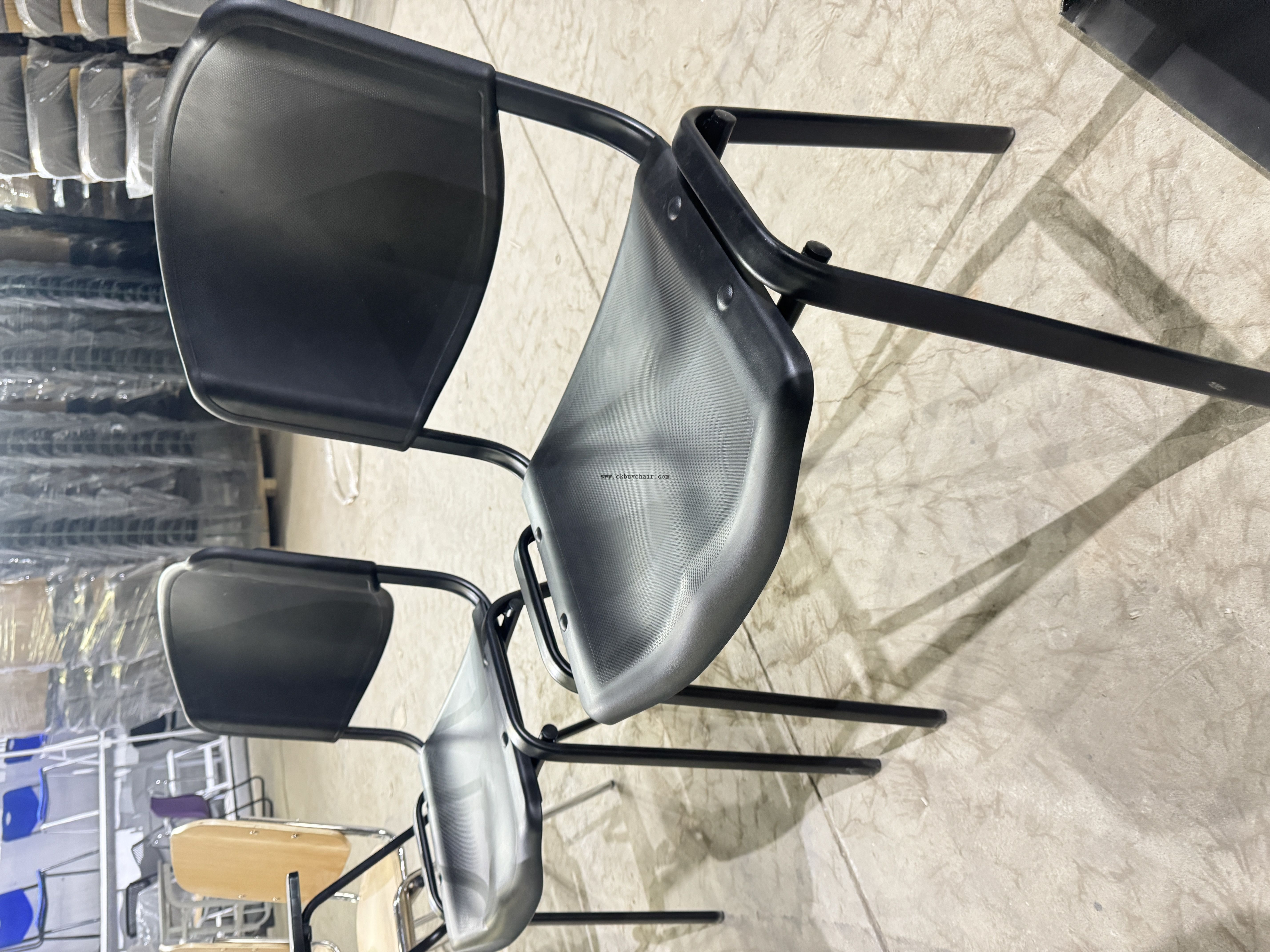 OK-510Conference Chair black leg