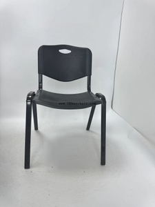 Wholesale PP Plastic Multi-purpose Hall Chair for Educational Institutions and Meeting Rooms, Powder Coated Iron Frame