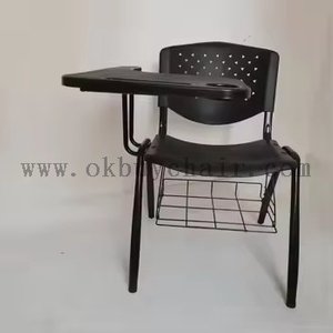 OK-509MDG Chair with heart shap Legs with big tablet and bookrack