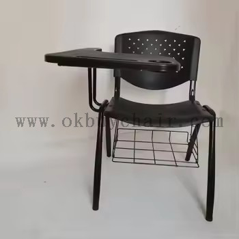 OK-509MDG Chair with heart shap Legs with big tablet and bookrack